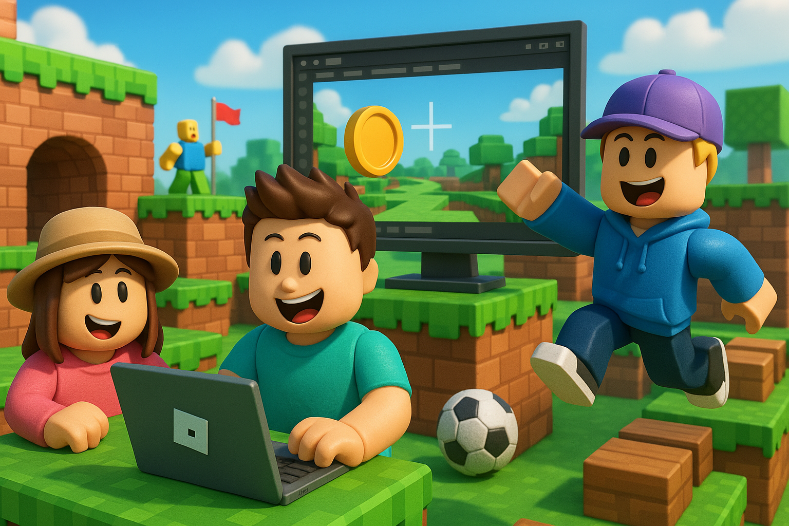 Roblox 全能冒險家：用程式打造夢想世界